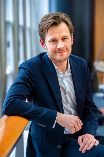 Niels FUGLSANG in the EP in Brussels