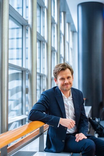 Niels FUGLSANG in the EP in Brussels