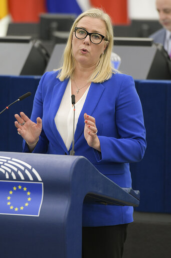 Fotografi 1: EP Plenary session - The situation in Burkina Faso following the coup d'état