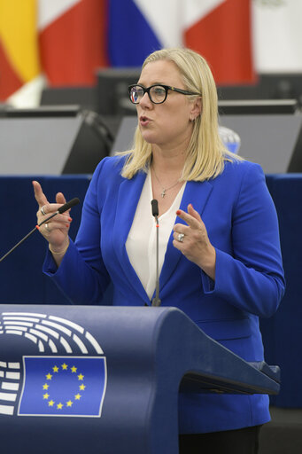 Fotografi 2: EP Plenary session - The situation in Burkina Faso following the coup d'état