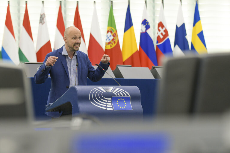 Fotografi 7: EP Plenary session - The situation in Burkina Faso following the coup d'état