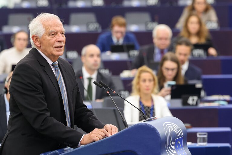 Φωτογραφία 28: EP Plenary session - Key debate: Russia’s escalation of its war of aggression against Ukraine