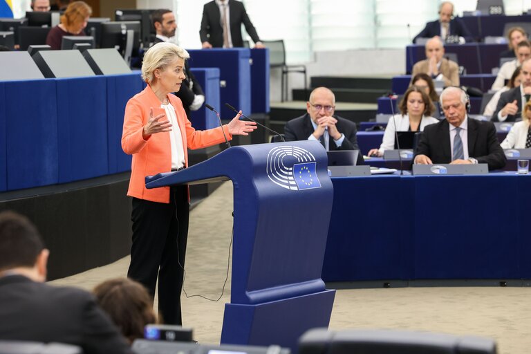 Φωτογραφία 24: EP Plenary session - Key debate: Russia’s escalation of its war of aggression against Ukraine