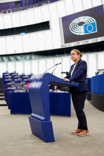 Photo 32 : EP Plenary session - Key debate: Russia’s escalation of its war of aggression against Ukraine