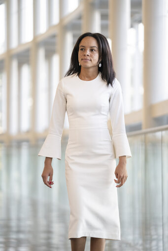 Valokuva 2: Samira RAFAELA in the EP in Strasbourg