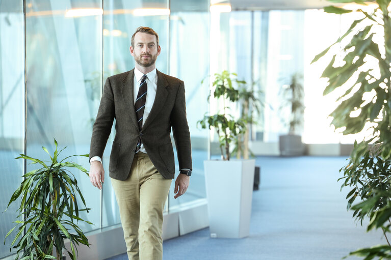 Снимка 20: Jakop DALUNDE in the EP in Brussels