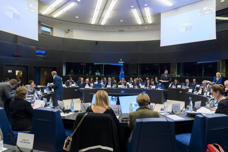 Foto 1: Meeting of the European Parliament's Bureau