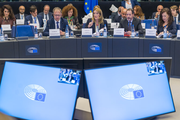 Foto 2: Meeting of the European Parliament's Bureau