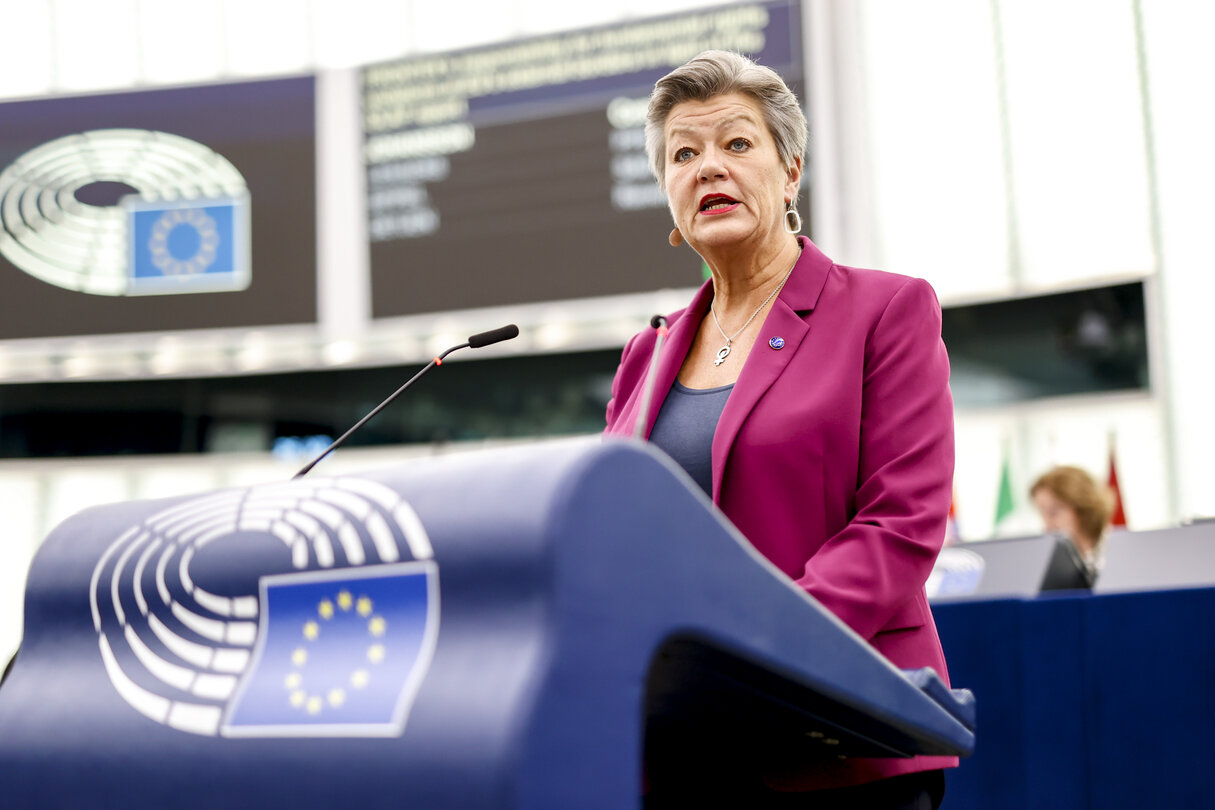 EP Plenary session - FRONTEX's responsibility for fundamental rights violations at EU's external borders in light of the OLAF report