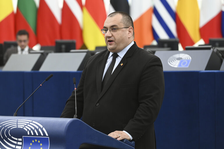 Foto 18: EP Plenary session - Outcome of the first meeting of the European Political Community