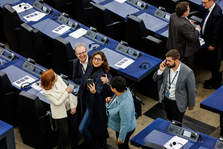 Fotografi 1: EP Plenary session - Voting session