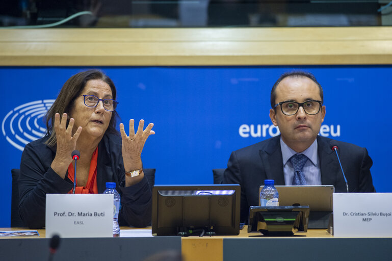 Fotografia 1: MEP Friends of the Liver Group high-level event ' The final push to eliminate viral hepatitis '