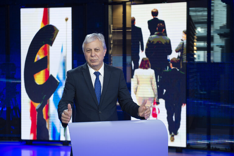 Fotogrāfija 14: Lefteris CHRISTOFOROU in the EP in Brussels