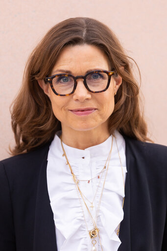 Zdjęcie 5: Pernille WEISS and her team in the EP in Brussels