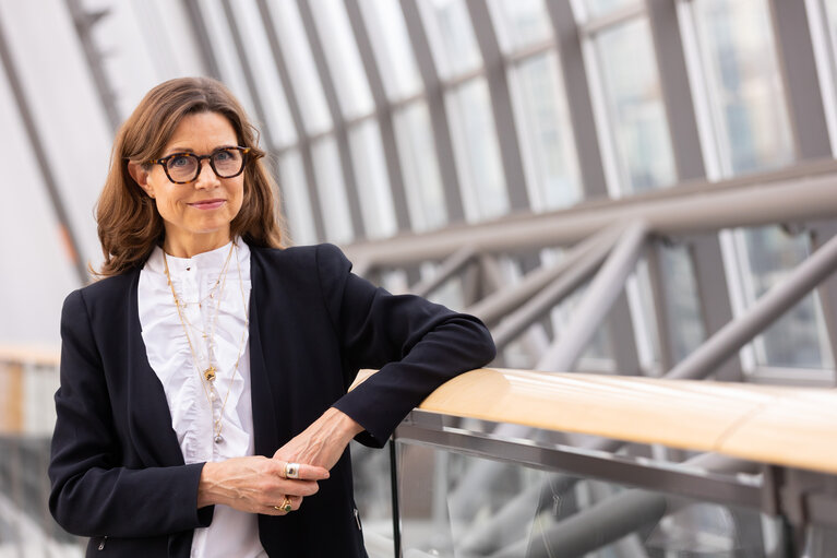 Zdjęcie 10: Pernille WEISS and her team in the EP in Brussels