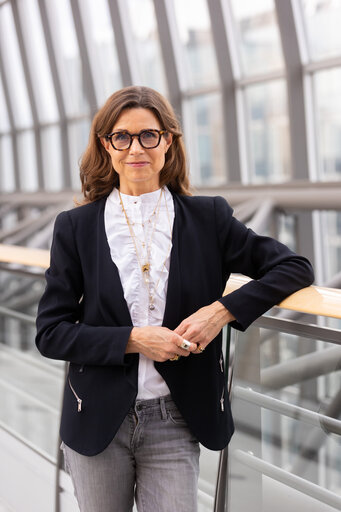 Zdjęcie 11: Pernille WEISS and her team in the EP in Brussels