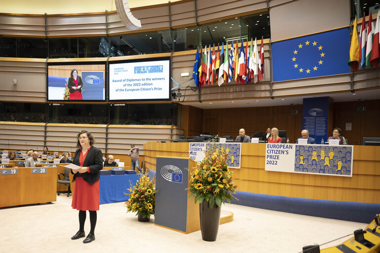 Zdjęcie 22: European Citizen's Prize Award Ceremony