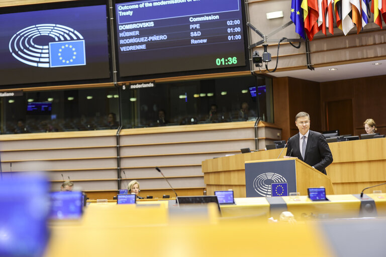 Fotografie 7: EP Plenary session - Outcome of the modernisation of the Energy Charter Treaty