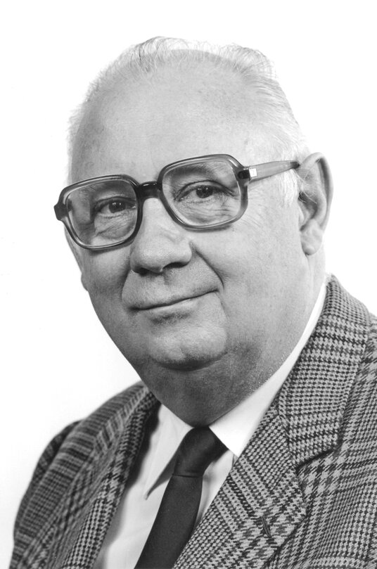 Portrait of Michel PONIATOWSKI, MEP during the 1st and the 2nd Parliamentary Terms (1979-1989)