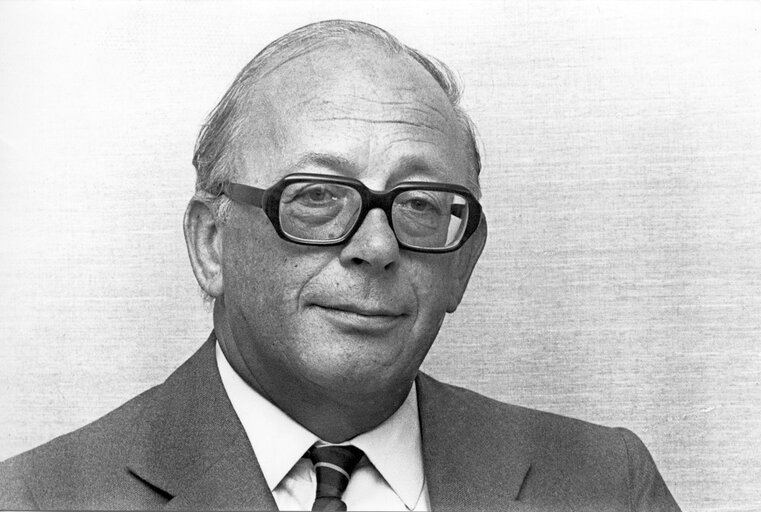 Photo 3: Hans NORD, Secretary-General of the European Parliament from 1963 to 1979.