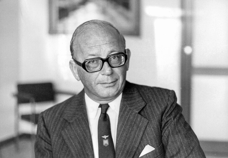 Photo 4: Hans NORD, Secretary-General of the European Parliament from 1963 to 1979.