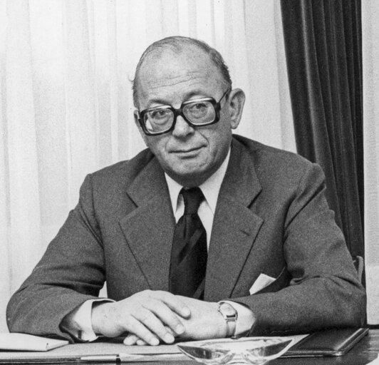 Photo 5: Hans NORD, Secretary-General of the European Parliament from 1963 to 1979.