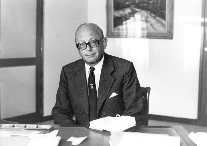 Photo 1: Hans Nord, General Secretary of the European Parliament from 1963 to 1979.