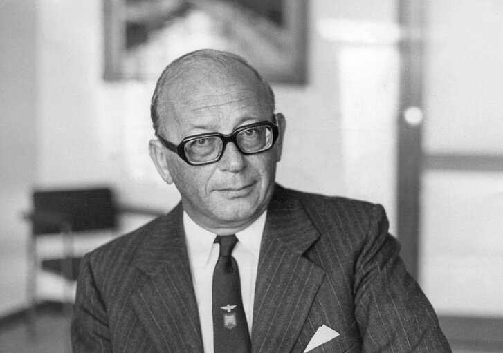 Photo 7: Hans NORD, Secretary-General of the European Parliament from 1963 to 1979.