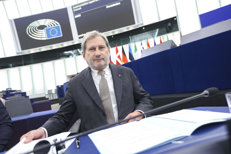 Fotografija 1: EP Plenary session - Short presentation : European Innovation Council