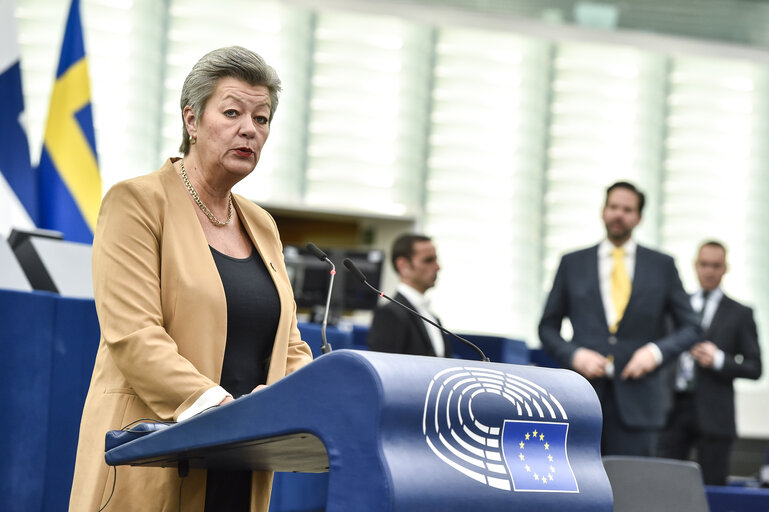 Photo 23: EP Plenary session - Resilience of critical entities