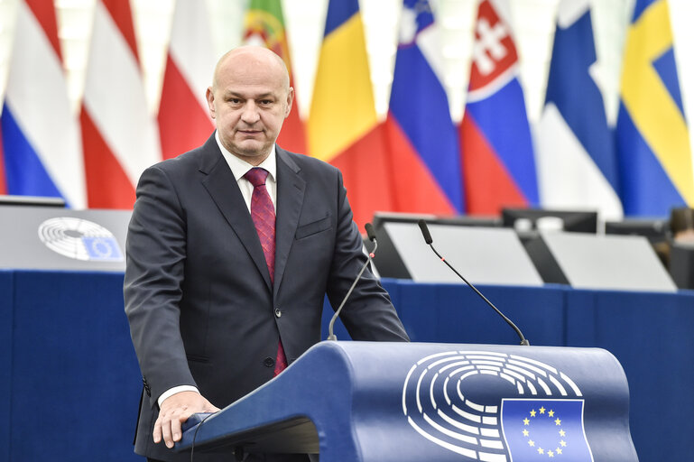 Photo 12: EP Plenary session - Resilience of critical entities