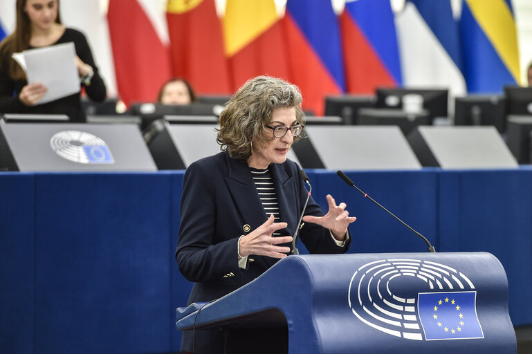 Photo 5: EP Plenary session - Resilience of critical entities