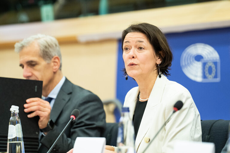 Photo 17 : COVI Public Hearing ' Socio-economic impact on vulnerable people '