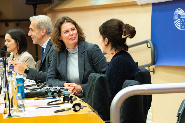 Photo 21 : COVI Public Hearing ' Socio-economic impact on vulnerable people '