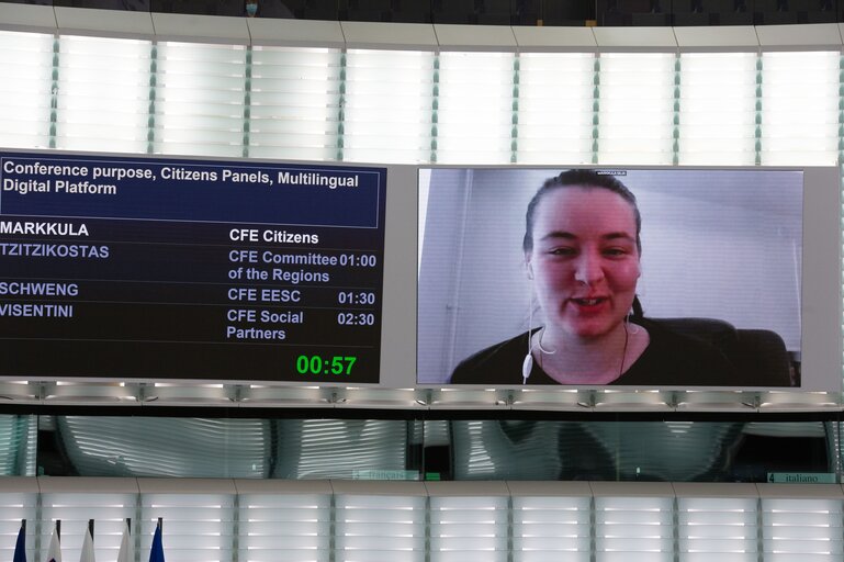 Photo 19: Conference on the Future of Europe (CoFoE) - Inaugural Plenary