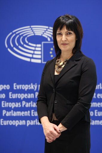 Foto 7: Elisabetta DE BLASIS in the EP in Brussels