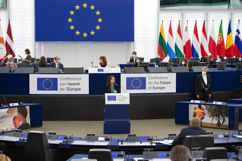 Photo 13: Conference on the Future of Europe (CoFoE) - Inaugural Plenary