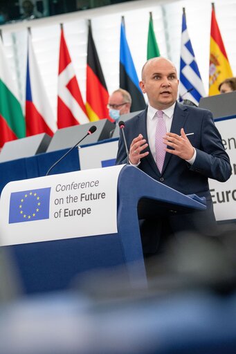 Photo 33: Conference on the Future of Europe (CoFoE) - Inaugural Plenary