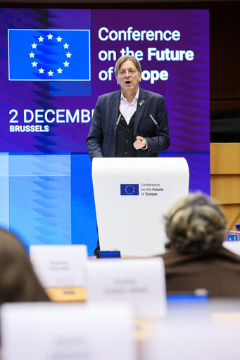 Fotagrafa 1: Conference on the Future of Europe - Feedback Event