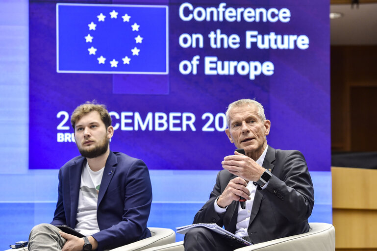 Fotografie 37: Conference on the Future of Europe - Feedback Event