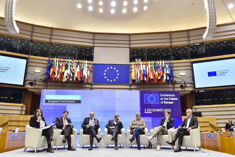 Fotografie 47: Conference on the Future of Europe - Feedback Event