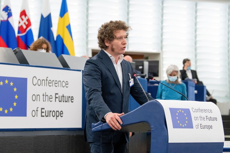 Photo 33: Conference on the Future of Europe (CoFoE) - Inaugural Plenary