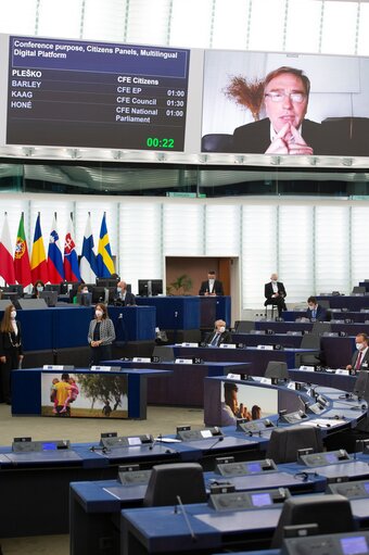 Photo 14: Conference on the Future of Europe (CoFoE) - Inaugural Plenary