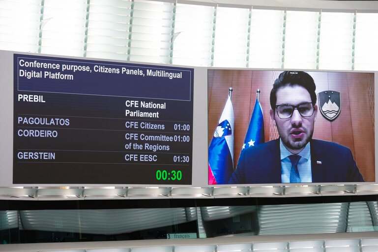 Conference on the Future of Europe (CoFoE) - Inaugural Plenary