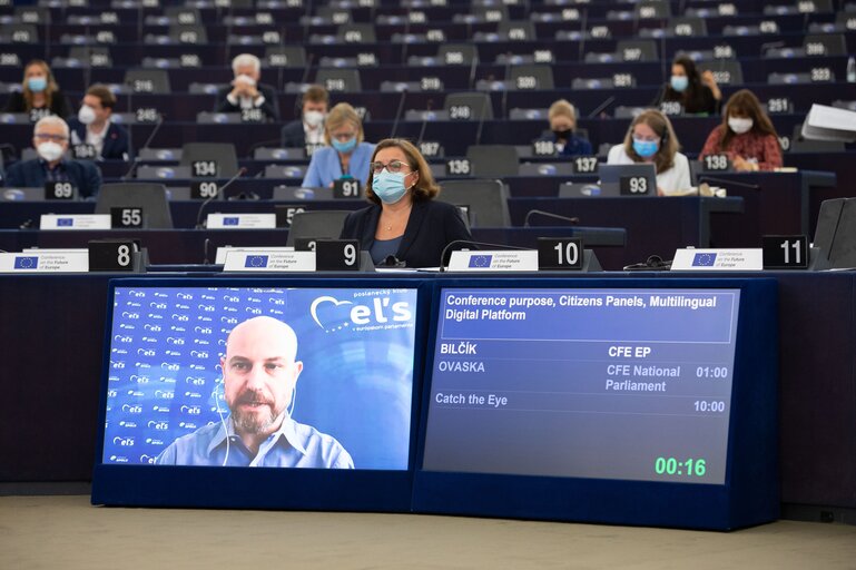 Photo 16: Conference on the Future of Europe (CoFoE) - Inaugural Plenary