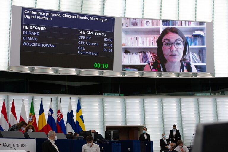 Photo 39: Conference on the Future of Europe (CoFoE) - Inaugural Plenary