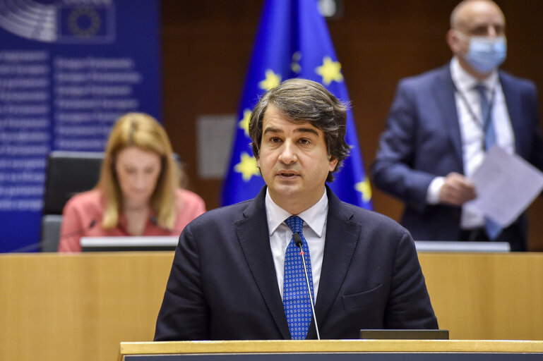 Fotografi 38: EP Plenary session - European Semester: Annual Sustainable Growth Strategy 2021
