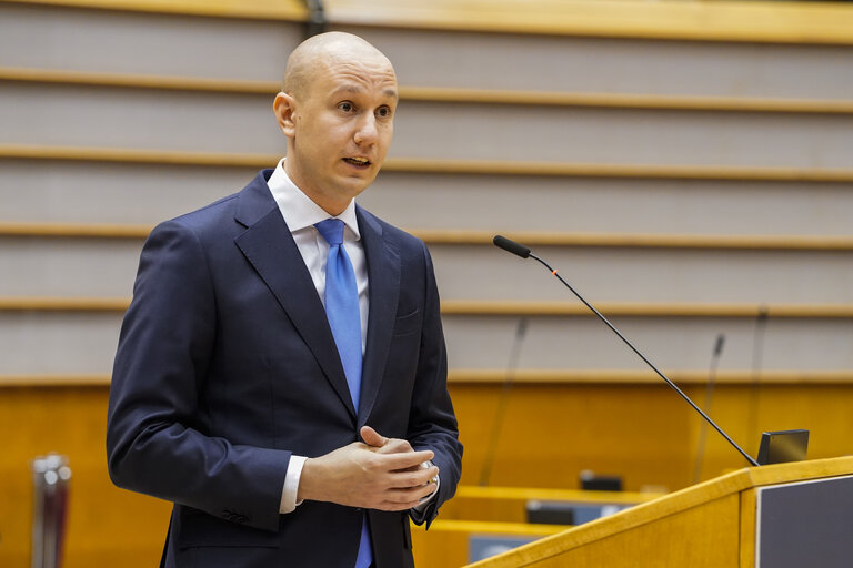 Valokuva 22: EP Plenary session - A WTO-compatible EU carbon border adjustment mechanism