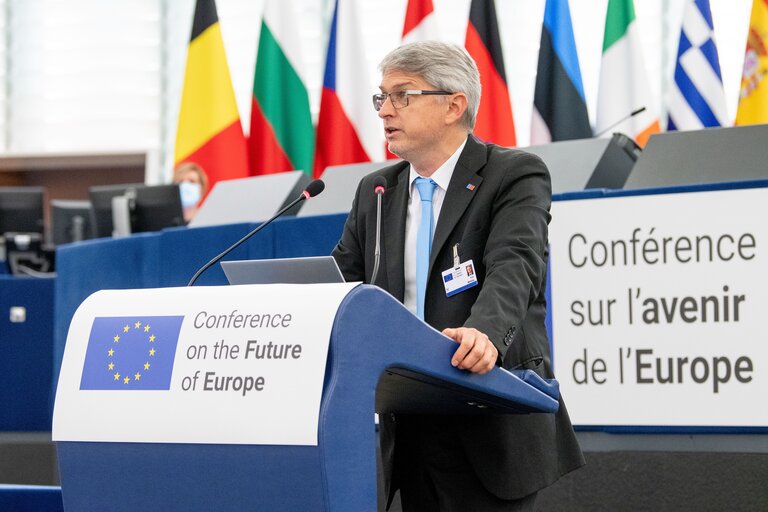 Photo 45: Conference on the Future of Europe (CoFoE) - Inaugural Plenary
