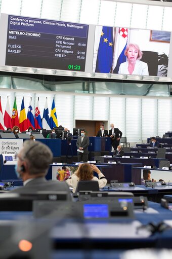 Photo 21: Conference on the Future of Europe (CoFoE) - Inaugural Plenary
